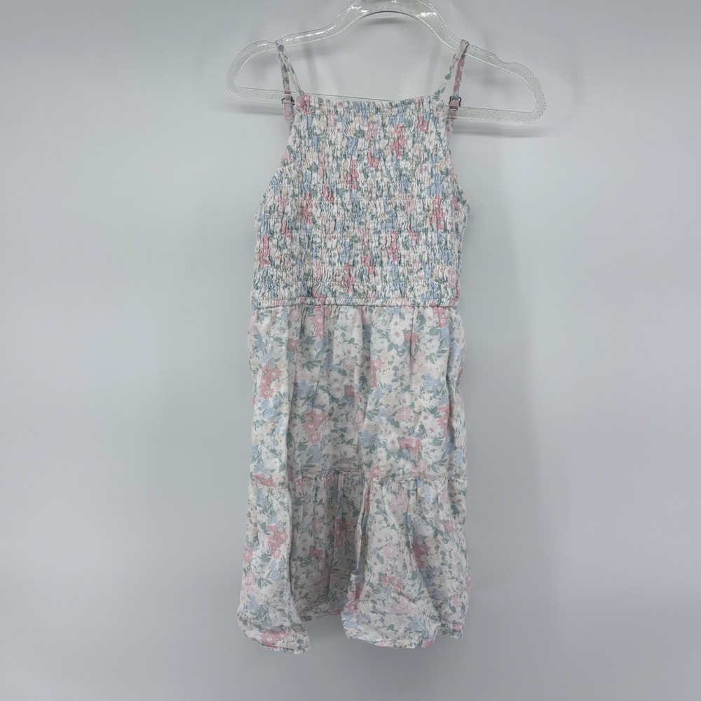 Abercrombie Kids Floral Smocked Dress - Adjustable Straps - Size 7/8